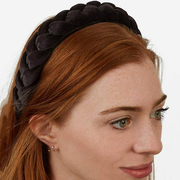 Girls Lovely Thick Twist Velvet Headband Weave Women Hair Hoop Hair Accessories